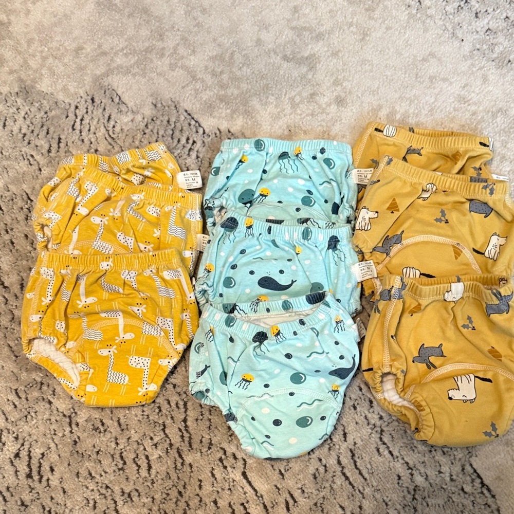 Viral Upairy Toddler Potty Training Underwear - Set of 9